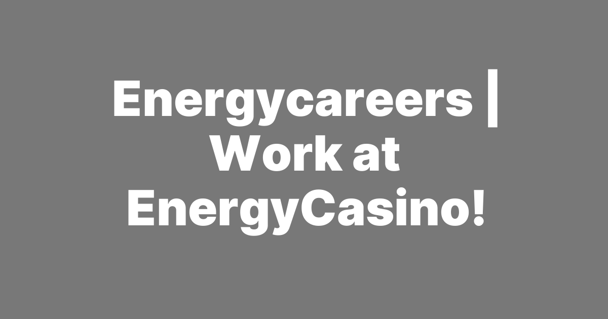 Energycasino promocje